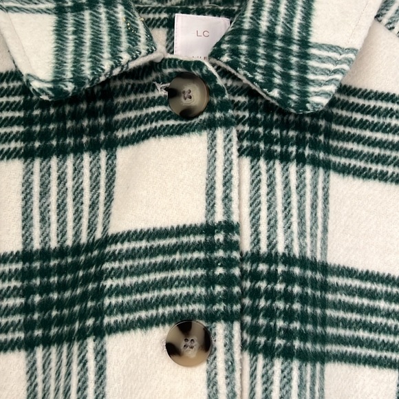 Jacket XL Green plaid Lauren Conrad - Picture 7 of 9